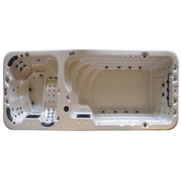 Плавательный спа бассейн на 2 зоны BestSpa's AquaFlow (рис.2)